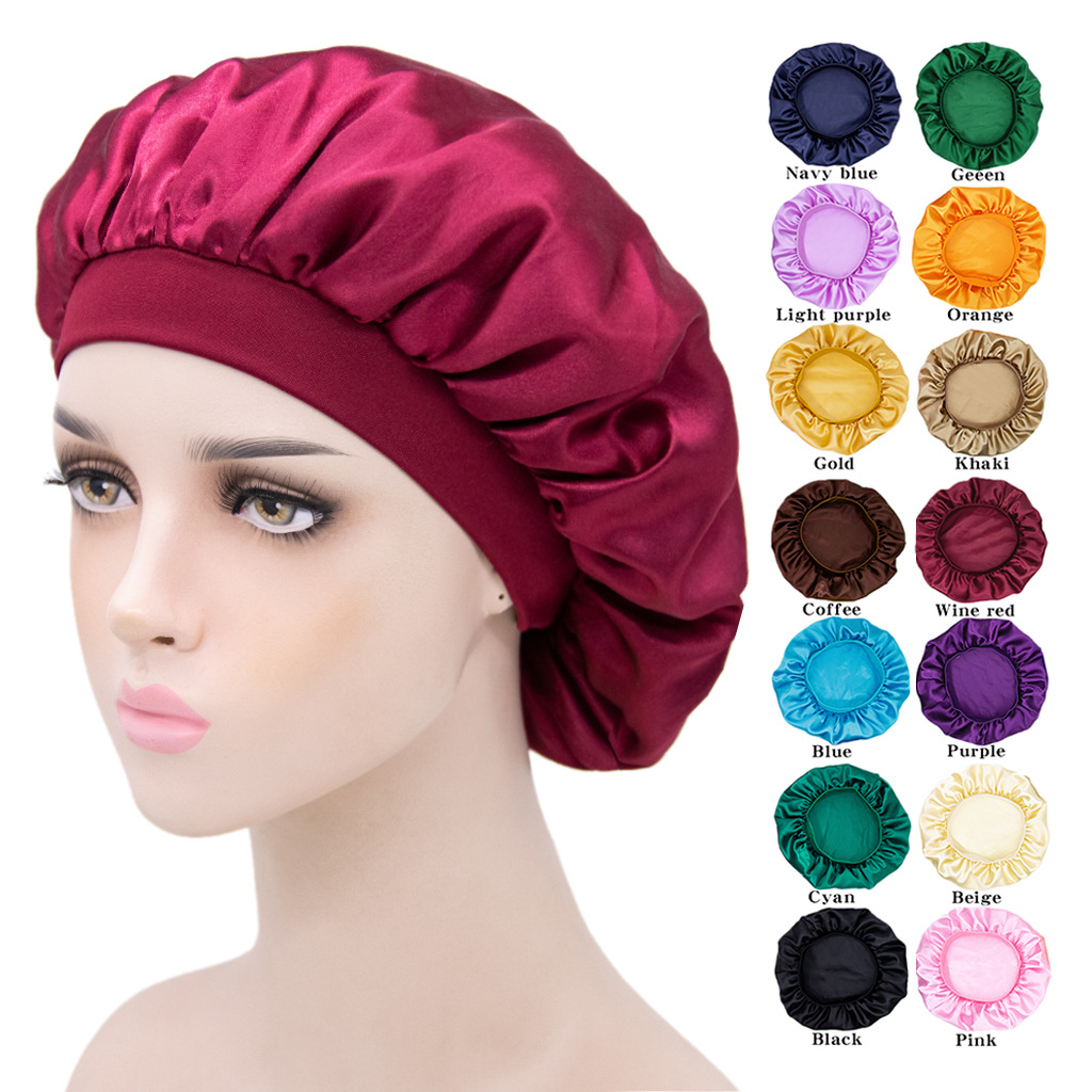 Satin Bonnet Silk Bonnet Hair Bonnet For Sleeping, Reusable Adjusting Hair  Care Wrap Sleep For Women, Chemo Headwear, Slouchy Beanies Hats, Soft  Cotton Cancer Headwear, Sleeping Hair Head Coverings - Temu Australia