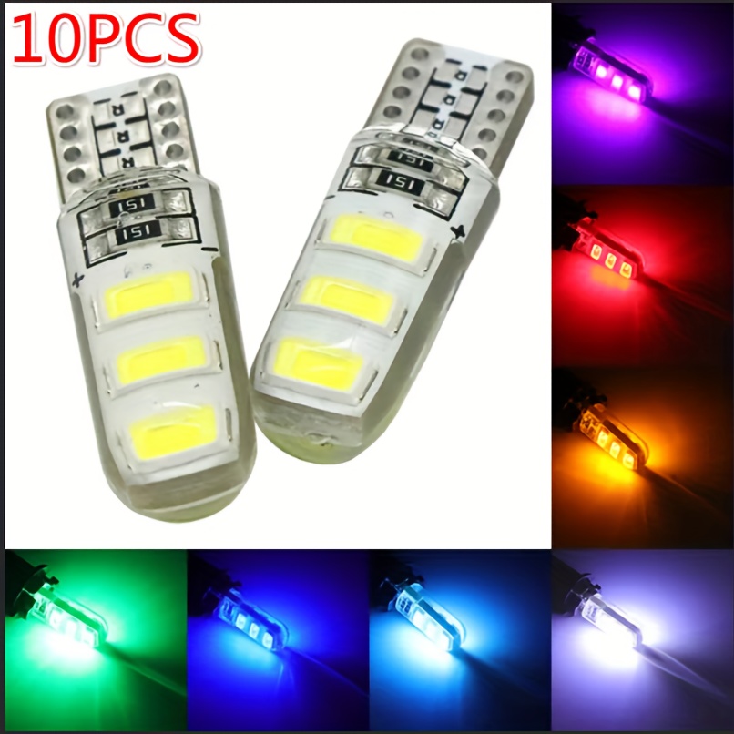 Bombillas Led H1 de alta potencia para coche, Luz antiniebla de señal de  giro, lámpara de conducción de 12V, color blanco superbrillante, 10 SMD  5630, 2 uds. - AliExpress