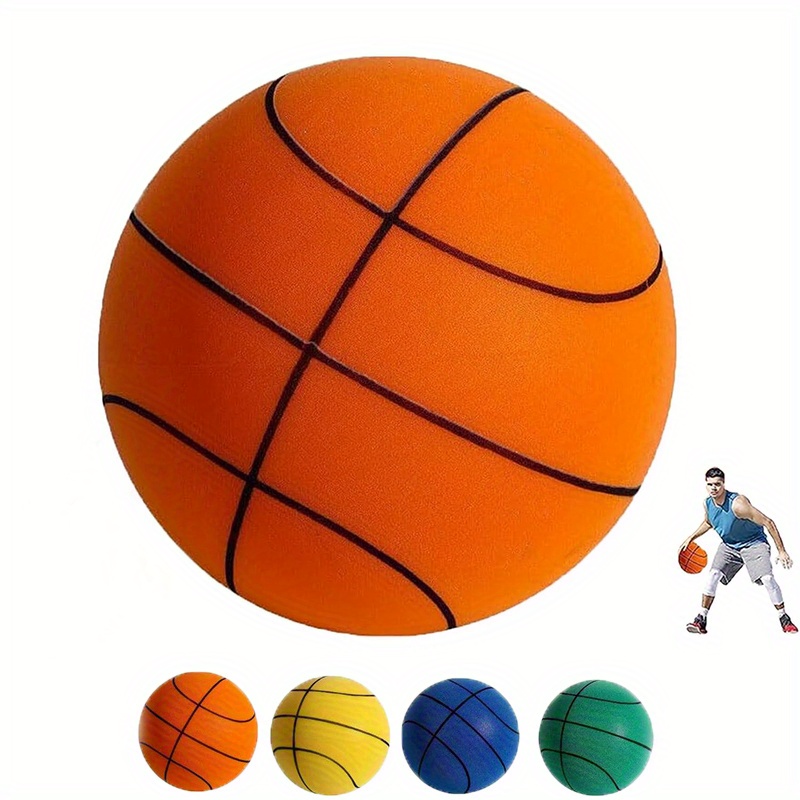 7-Inch Uncoated High Density Foam Ball - for Over 3 Years Old Kids Foam  Sports Balls - Soft and Bouncy, Lightweight and Easy to Grasp Foam Silent