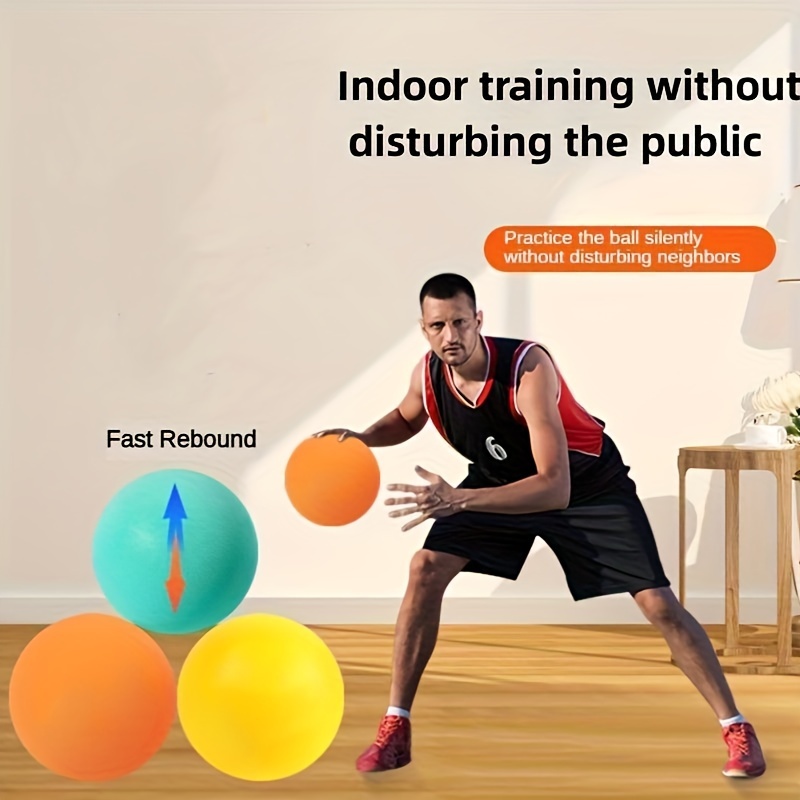 Silent Basketball 29,5 Ballon de basket-ball silencieux en mousse  silencieuse for dribble d'intérieur, basket-ball silencieux en intérieur,  balles
