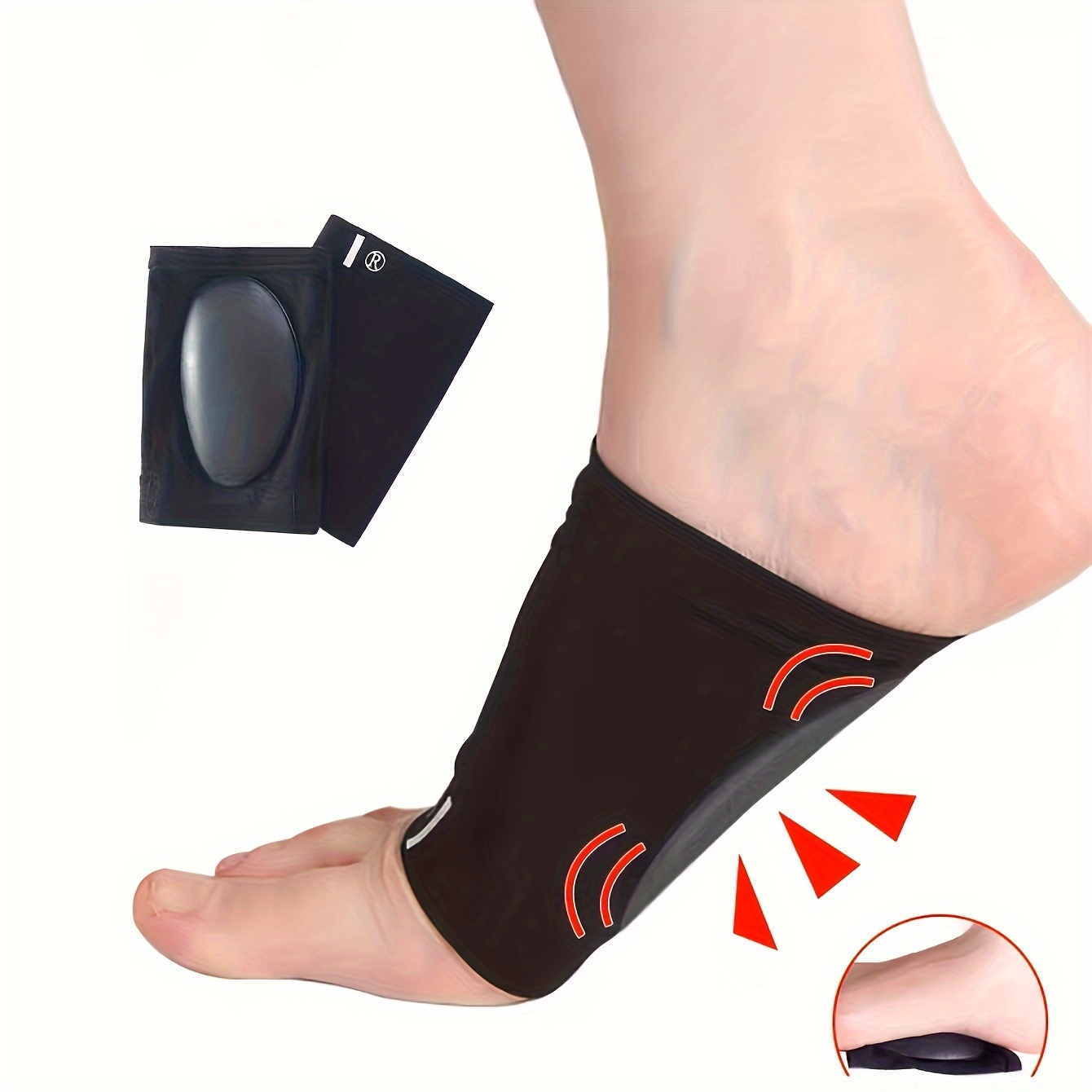 Feet Care Orthopedic Arch Support Cushion Shock Absorption - Temu Canada
