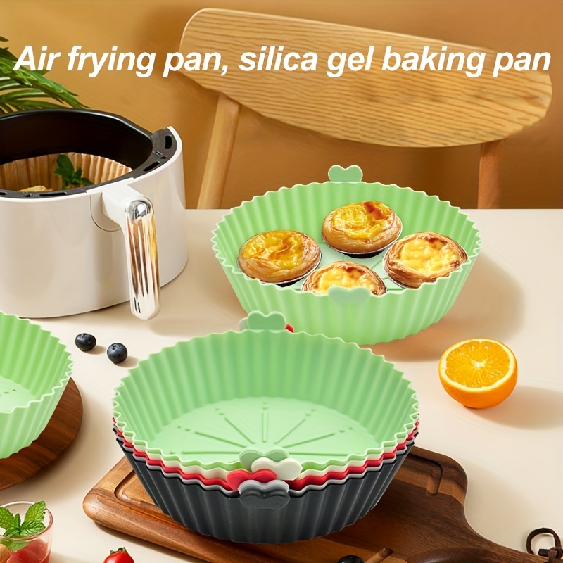 Air Fryer Silica Gel 7-hole Cake Mold Oven Muffin Cup Cake Mold