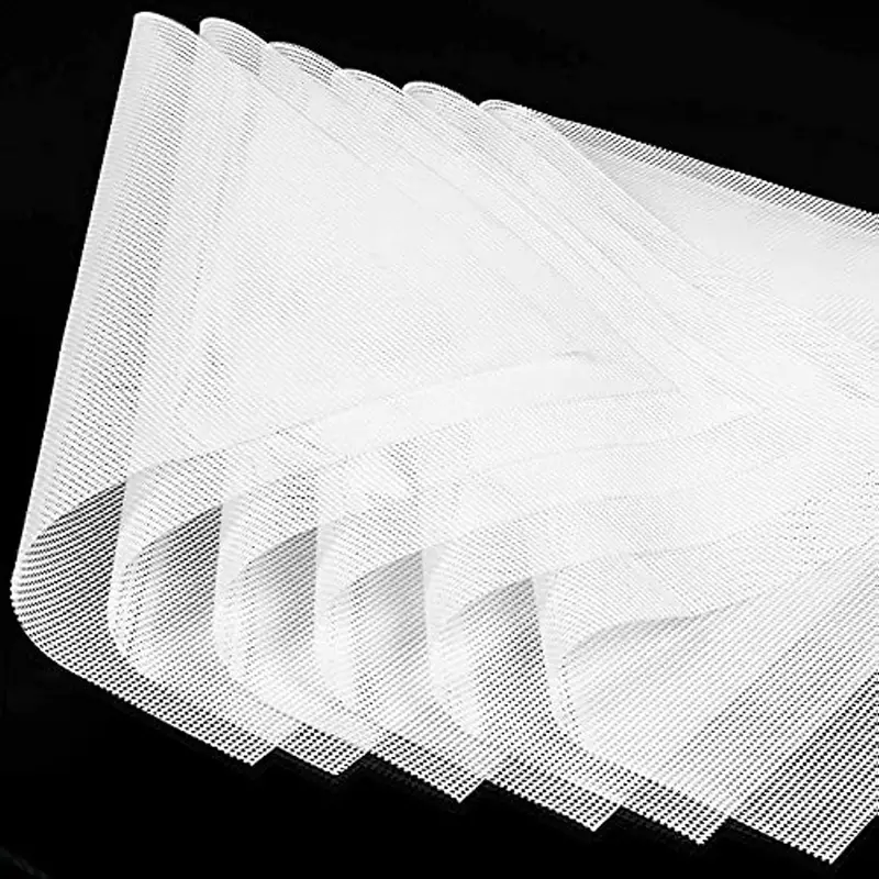 6pcs/12pcs, Silicone Dehydrator Sheets, Fruit Food Dehydrator Sheets, Fine  Mesh Dehydrator Trays, For Jerky, Fruit, And More, For Cosori Dehydrator, E