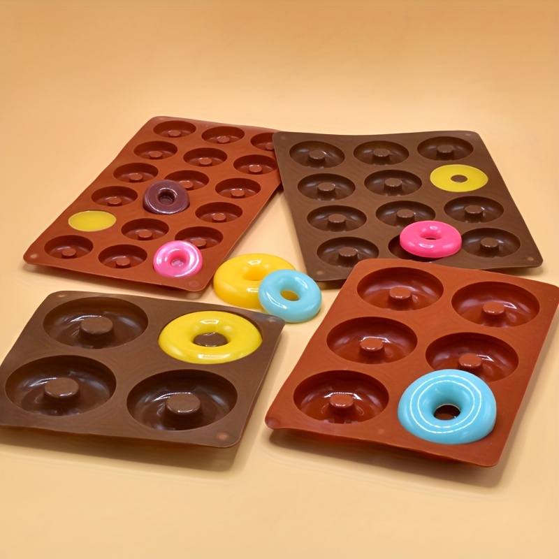 1 Pieza Material Silicona 48 Orificios Molde Pequeño Donuts - Temu Chile
