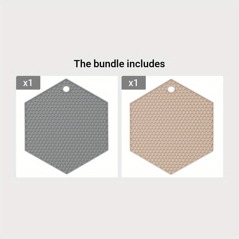 Silicone Honeycomb Heat Insulation Pad Placemat, Hexagonal Honeycomb  Rhombus Heat Insulation Pad, Non-slip - Temu