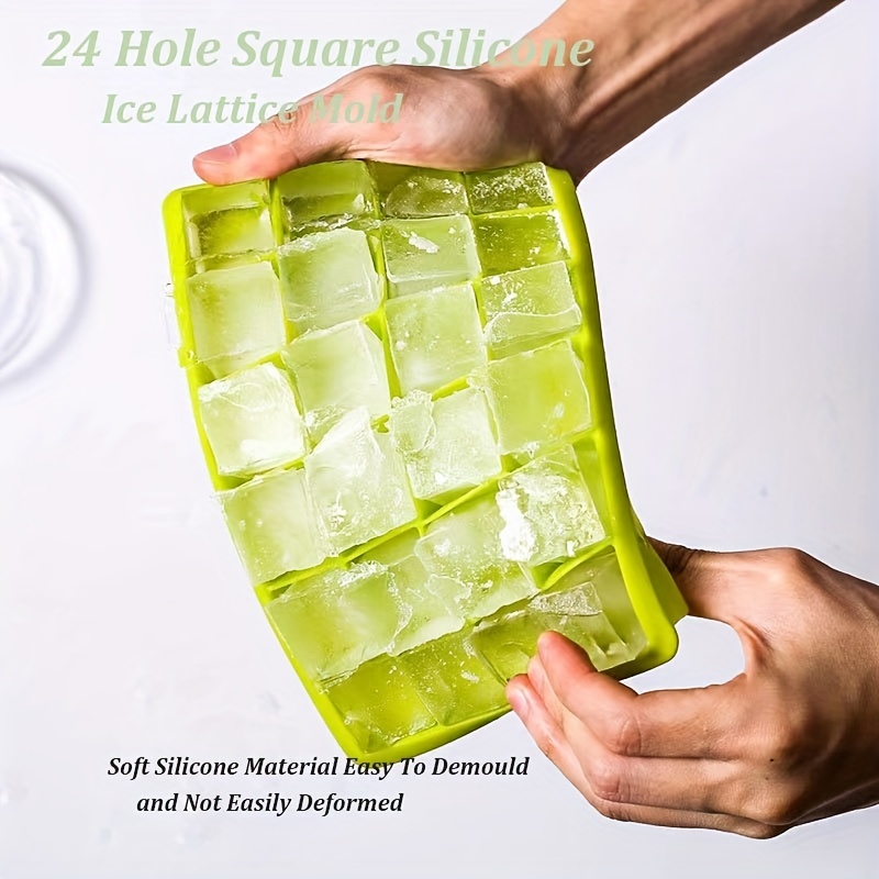 Silica Gel Ice Lattice With Ice Cube Mould For Easy Ice - Temu