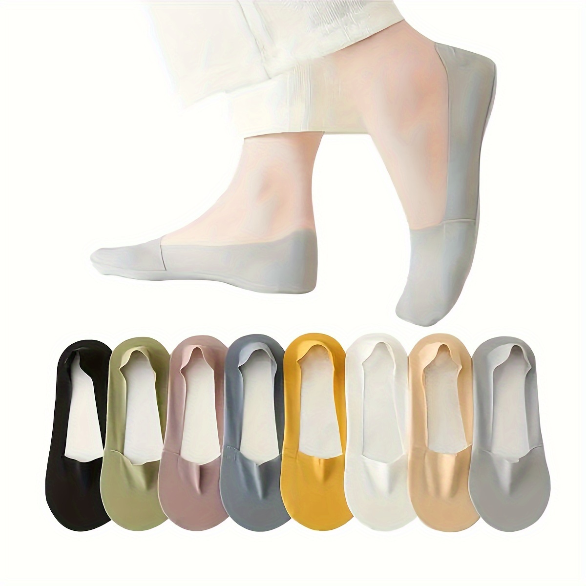 Ultra Low Cut Liner Socks Women's No Show Non Slip Hidden - Temu