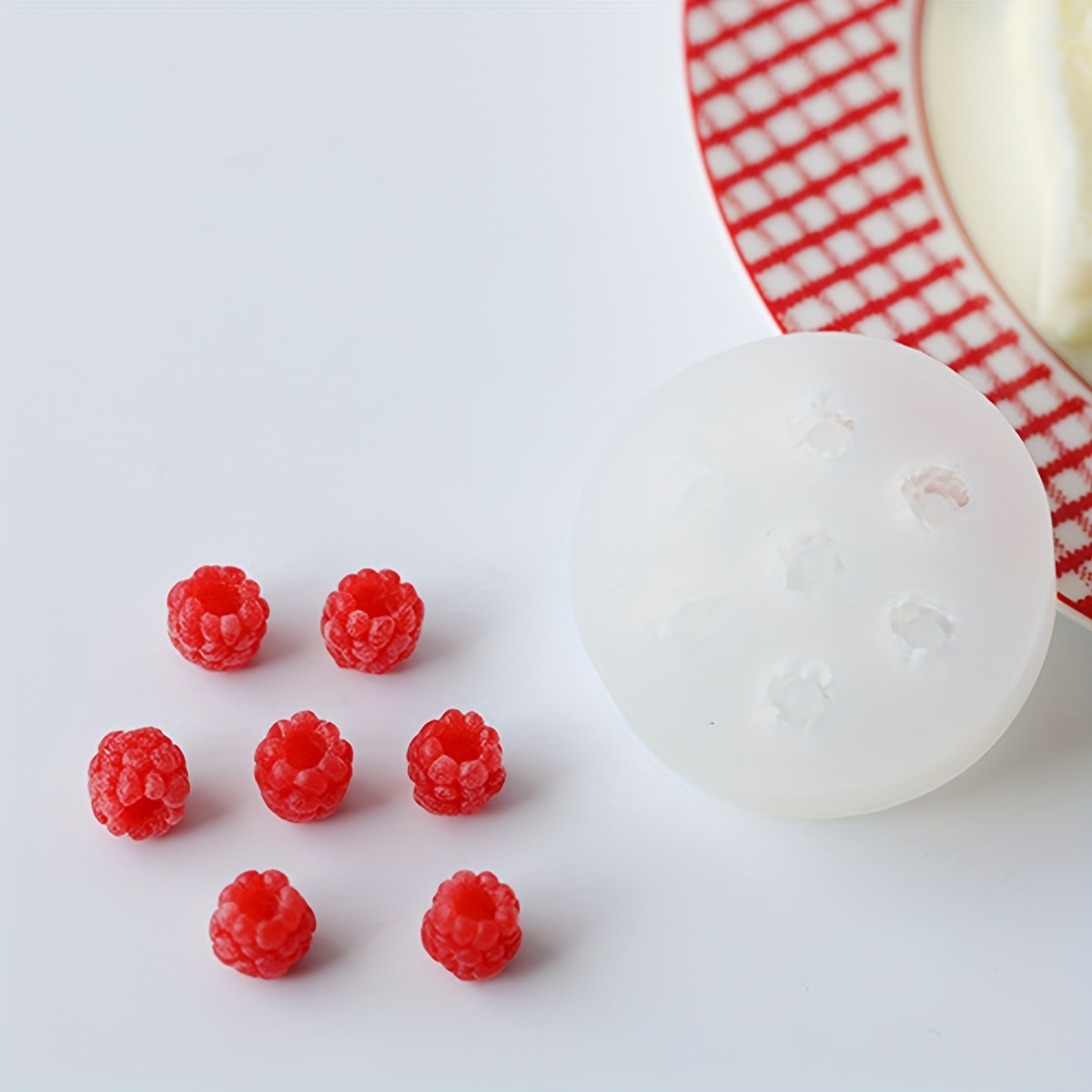 Fruit Shaped Jelly Molds 3d Strawberry Tangerine Raspberry - Temu