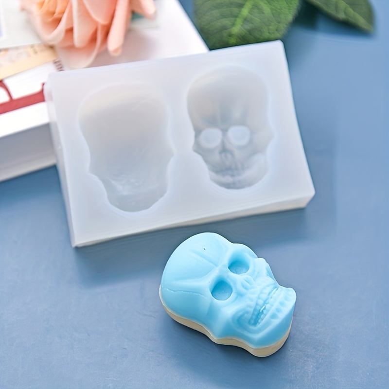 40 Cavity Skull Silicone Mold Perfect For Diy Bar Parties - Temu