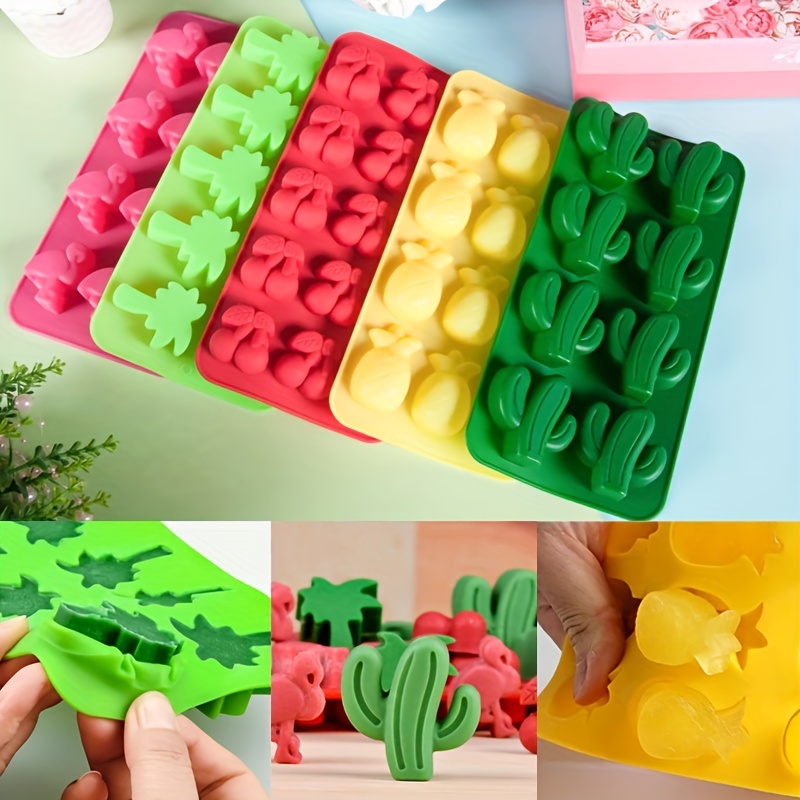 Building Block Puzzle Mold DIY Block Ice Cube Tray Cake Decorating Mold 1pc  Set