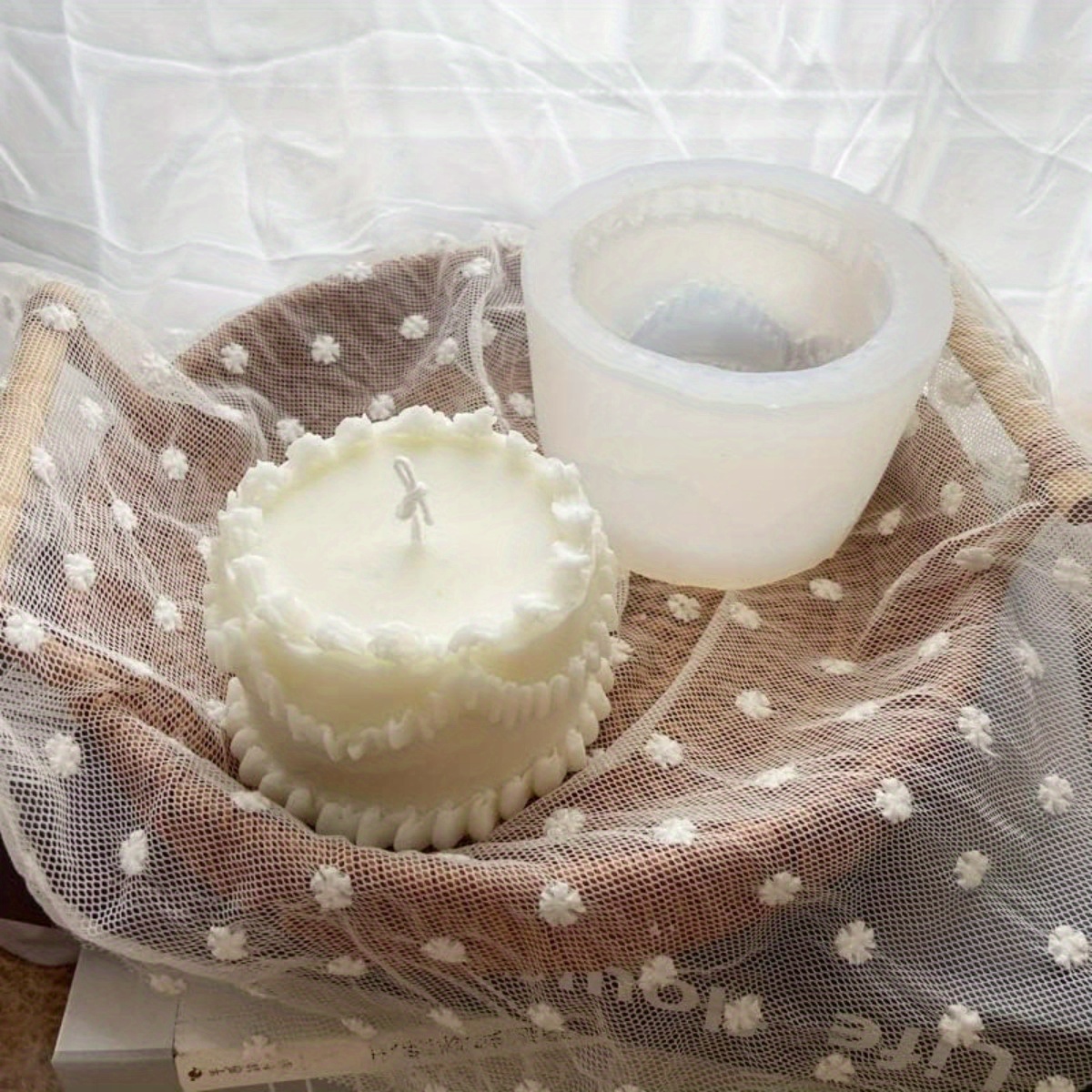 Moldes de silicona 3D para velas de silicona, moldes de jabón, moldes para  velas de boda, moldes de fondant, para cumpleaños, día de San Valentín