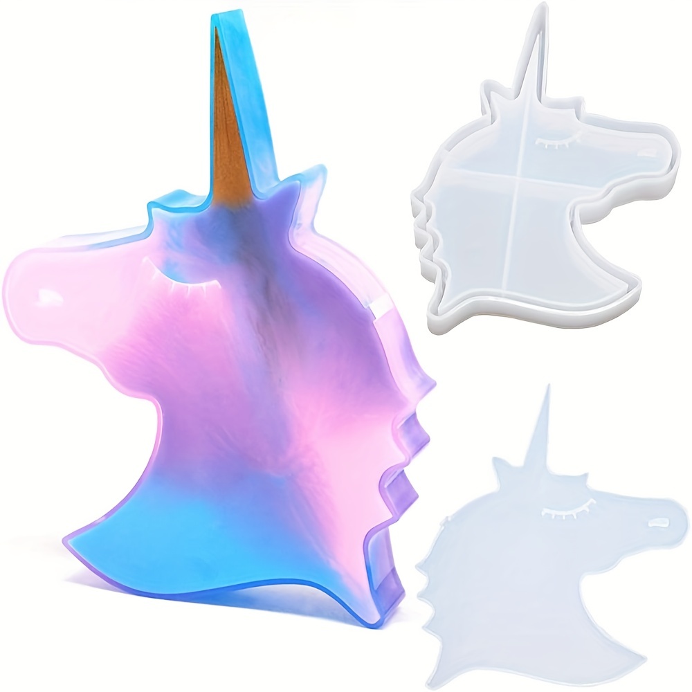 1Pcs Moon Cat Deer Epoxy Resin Molds Unicorn Angel UV Resin Molds Silicone  For DIY Jewelry Making Findings Silicone Mould