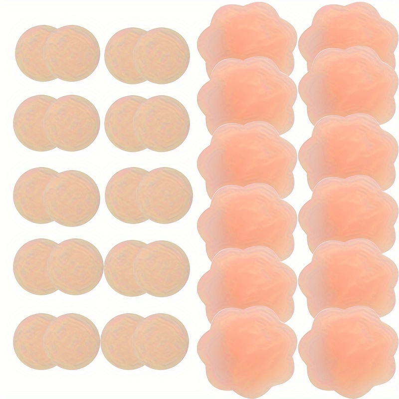 Rabbit Ears Breast Petals Nipple Covers Chest Patch, Anti-sag Push-up  Silicone Invisible Nipple Bra, Women's Lingerie & Underwear Accessories