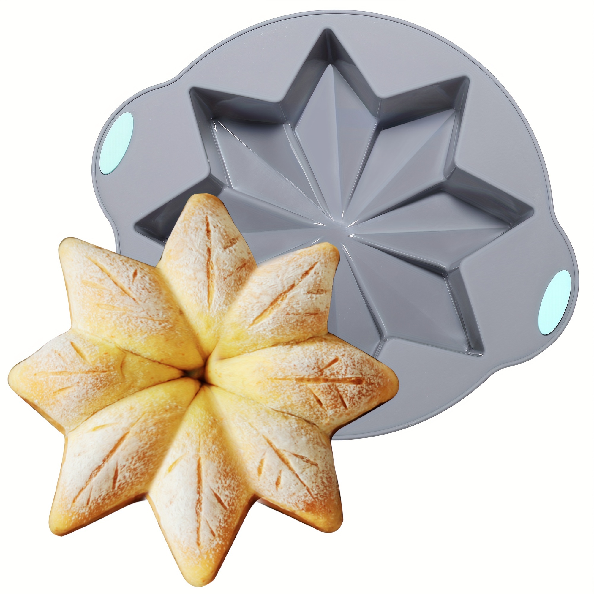 2/6pcs Lovely Heart Shape Metal Baking Pan for Pastry 3D Love Madeline  Cookies Stamps and