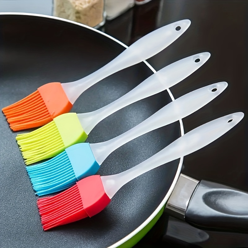 3PCS/Set Cream Scraper DIY Bread Cake Butter Spatula Mixer Oil Brush  Kitchen Baking Tool Silicone Spatula Non-stick Kitchen - AliExpress