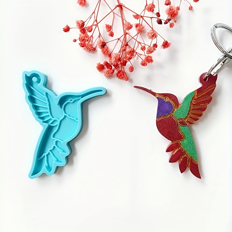 3D Bird Resin Silicone Mold Epoxy Casting Mould For DIY Craft Keychain  Jewelry Table Ornaments UV Resin Project