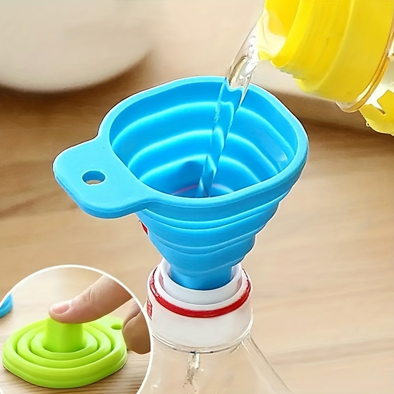 Mini Foldable Silicone Funnel Diamond Painting Accessories Tool