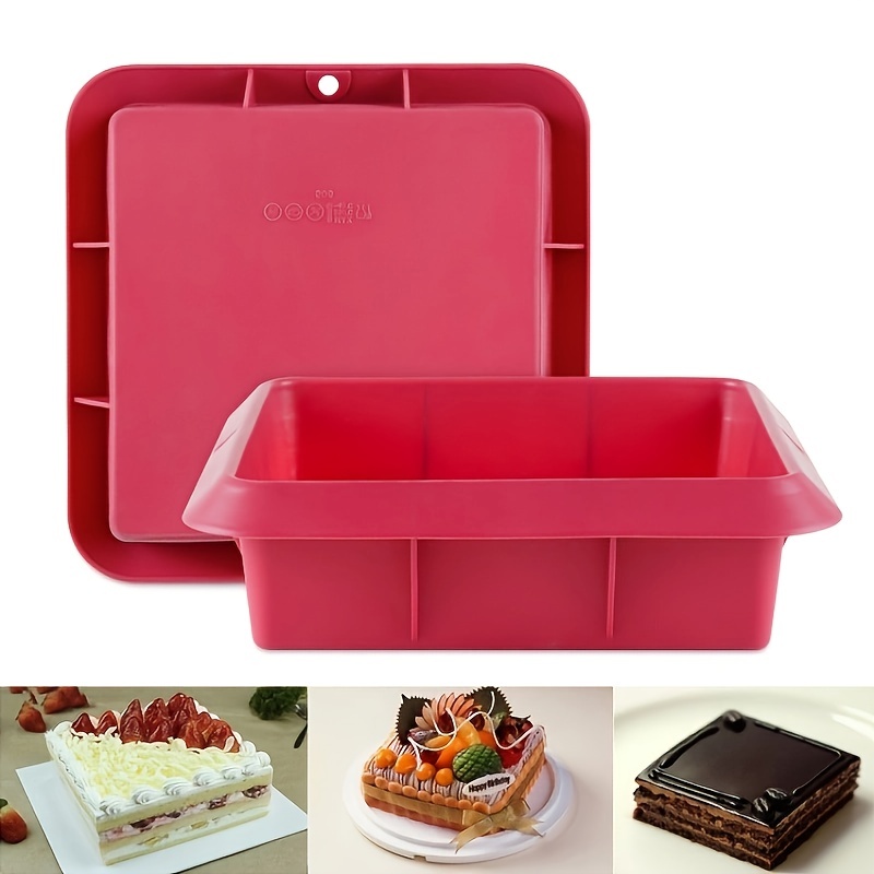 Thickened Models Full Sided Square Cupcake Pans With - Temu