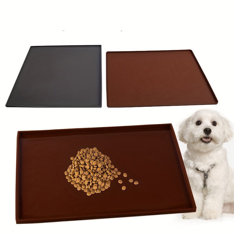 1pc Non-slip Pet Food Mat Waterproof Met for Dog and Cat Supplies -  AliExpress