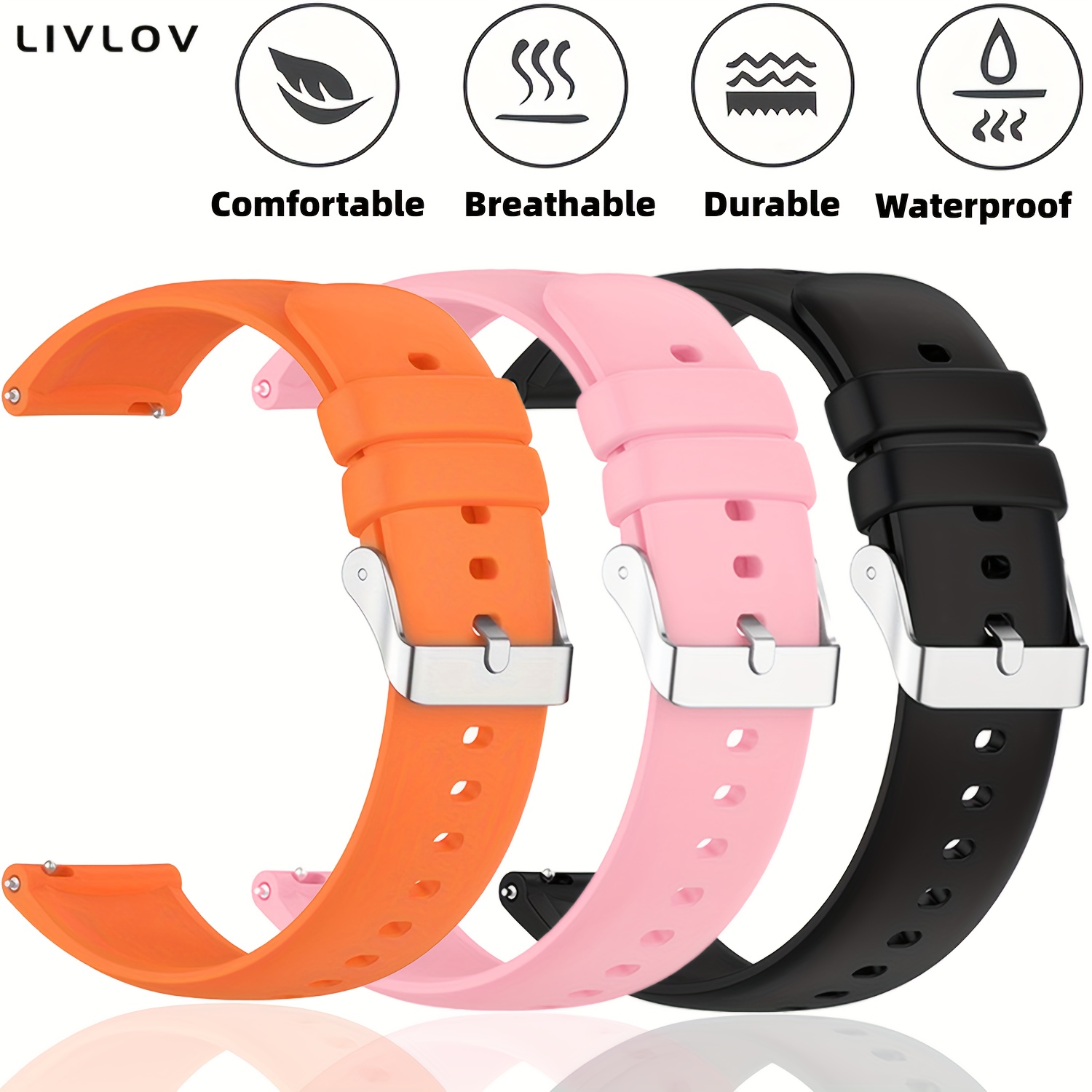 Promo Correa Amazfit Bip Strap Accesorios For Unique Xiaomi Huami Amazfit  Bip Bracelet Samsung Gear Sport S4 S2 Watch Wrist Bands C…