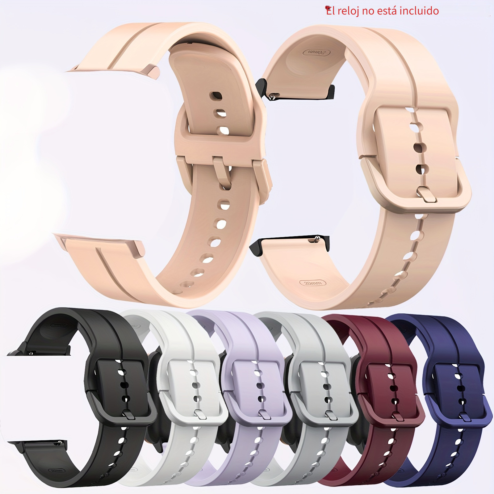 Compre Para Garmin Instinct 2s Silicone Watch Band de 20 mm Correa de  Muñeca de Liberación Rápida Con Hebilla Para Reloj Deportivo - Verde en  China