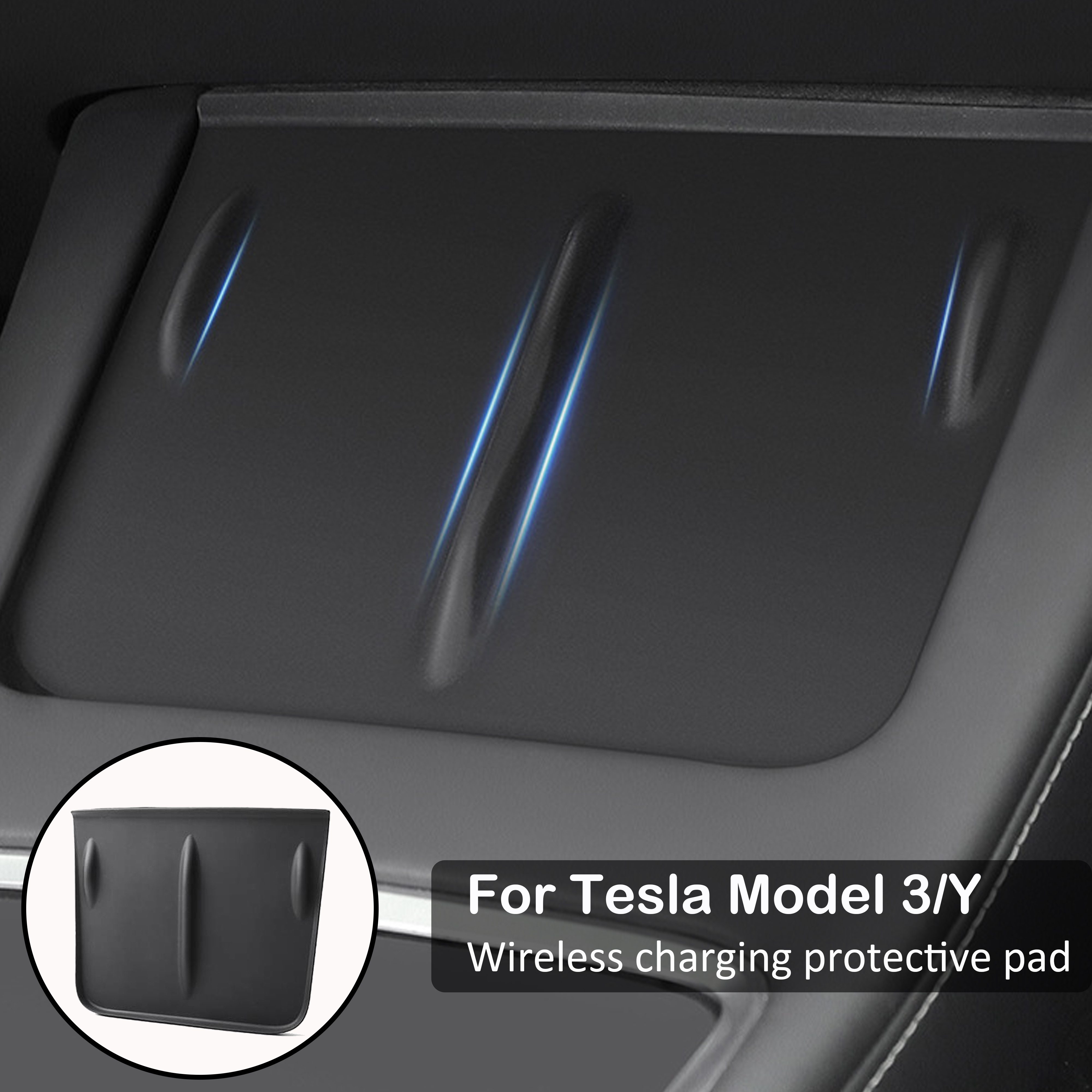 compatibles Housse de siège pour Tesla modèle Y 2019 ? 2022 doublure de  coffre en TPE tapis de coffre de voiture protection arrière
