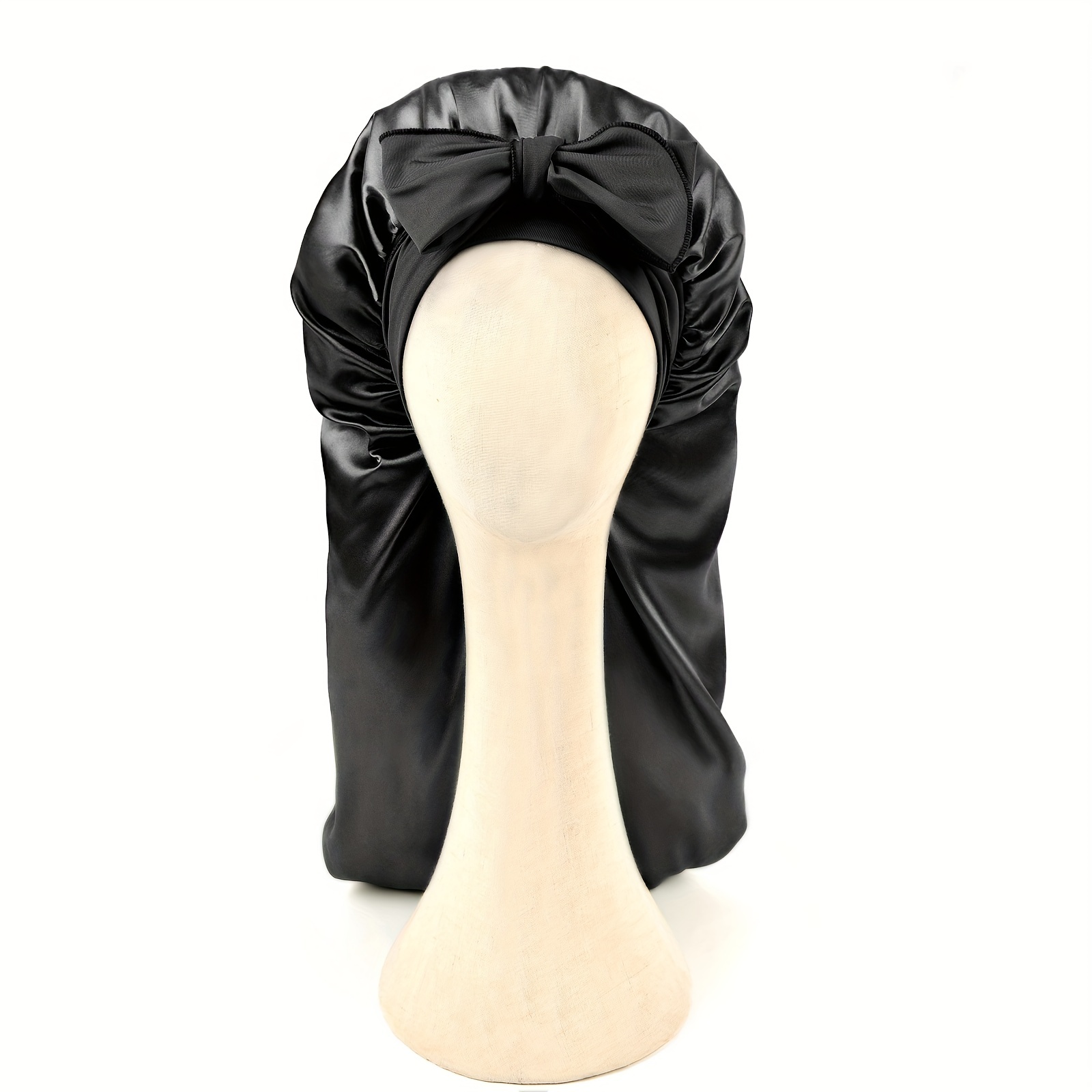 Hair Bonnet Per Dormire, Cappuccio Notturno Con Clip Regolabile, Hair Bonnet  Reversibile Per Donne, Bonnet In Seta Satinata Per Dormire - Temu Italy