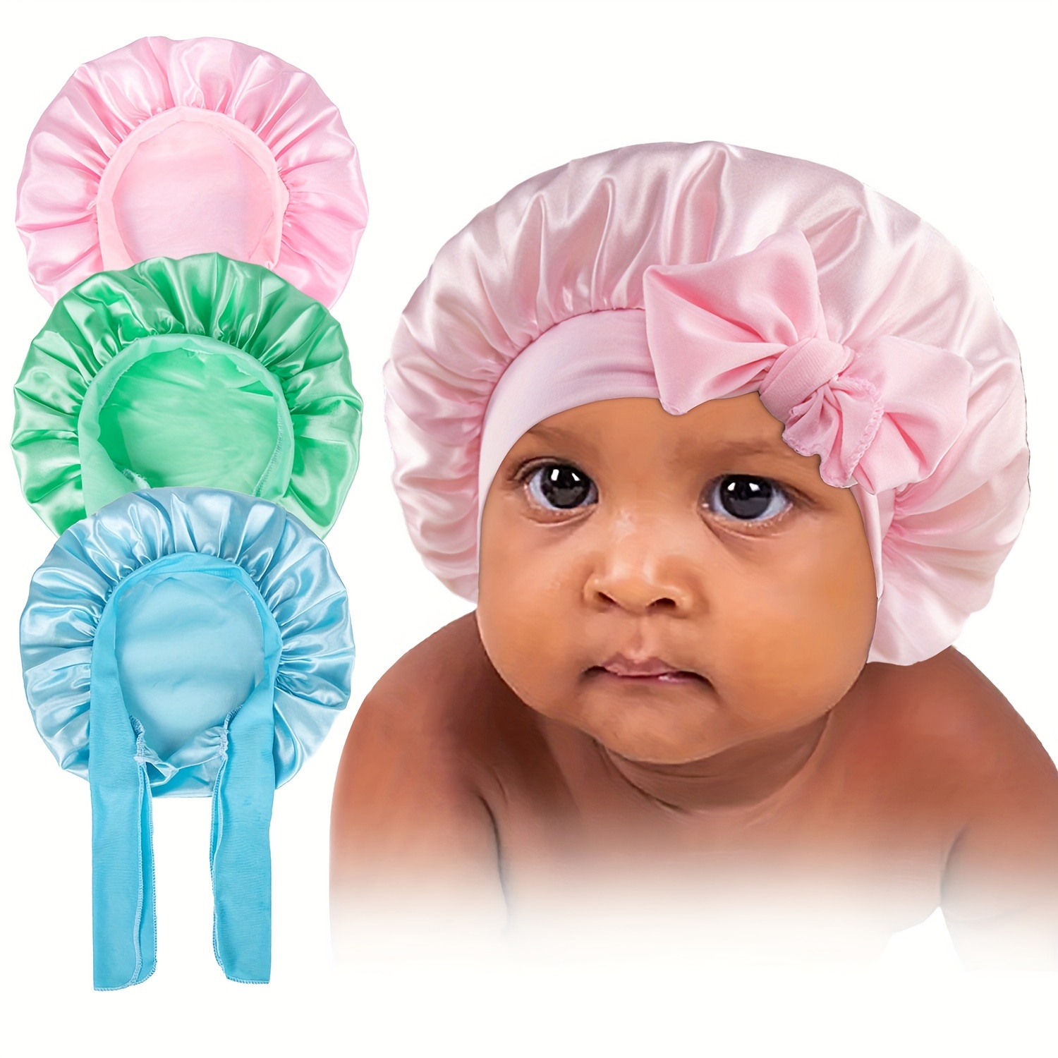 5 PCS bébé enfants bonnet de douche bonnet de bain bébé bonnet de douche  bonnet de