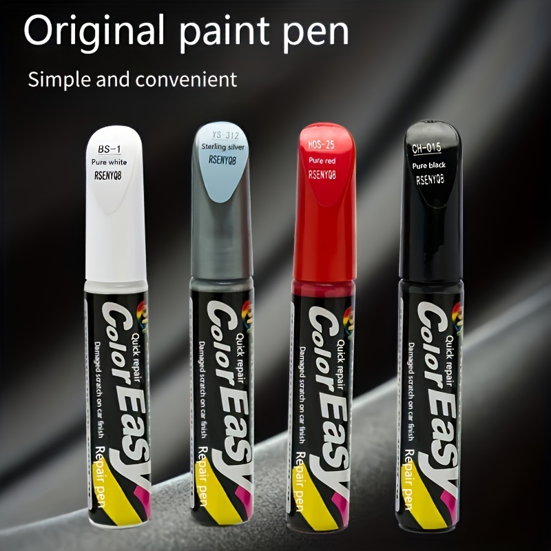 Comprar Juego de bolígrafos de retoque para coche, pintura para reparación  de superficies, reparación de arañazos, pintura blanca, gris, negro, rojo,  pintura de colores mezclados