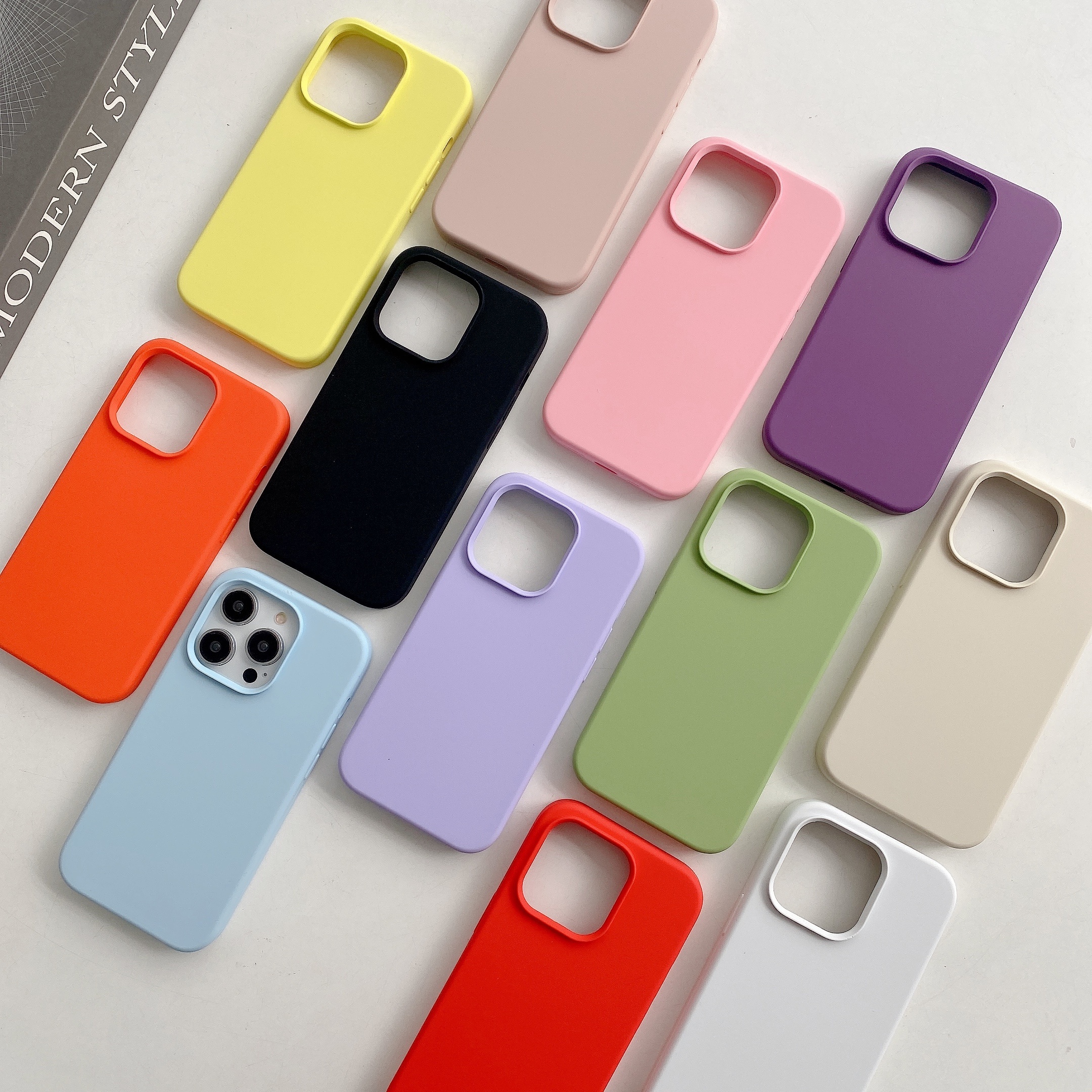 Funda para iPhone XR para niñas, bonita funda protectora de silicona suave  con patrón de corazón para iPhone XR de 6.1 pulgadas, color morado