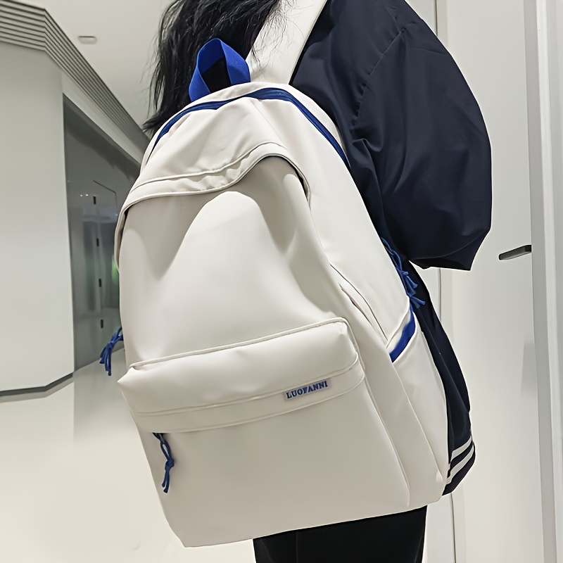 2022 new Korean version fashion casual retro canvas backpack computer  backpack college student schoolbag male backpack - Clothing, Shoes, Bags, Beauty products