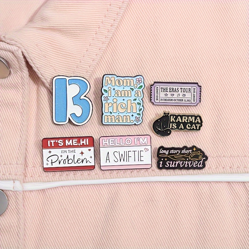 Taylor Swift It's Me, Hi! Enamel Pin - Home