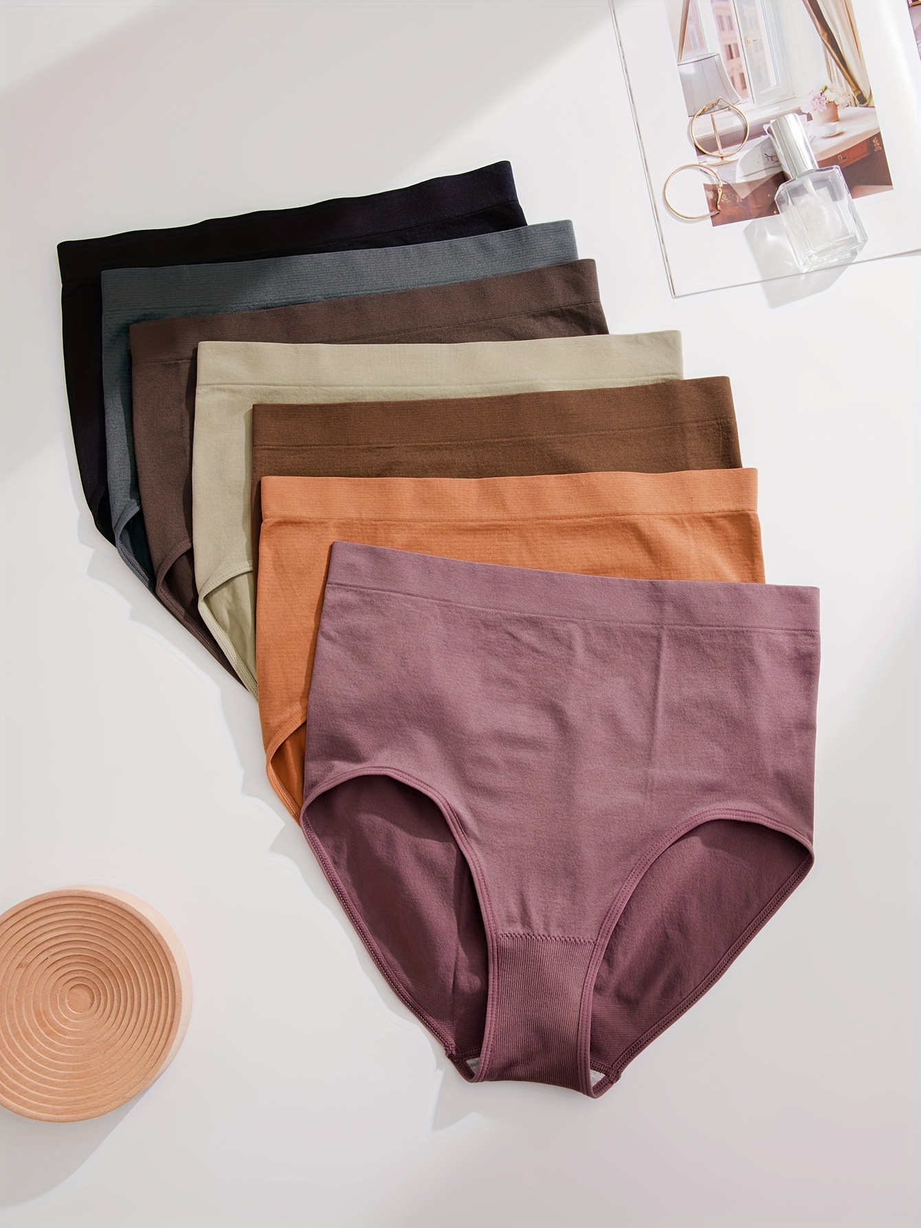 Sexy Basics Ropa interior tipo tanga para mujer | Espalda en T | Bragas sin  costuras con banda de encaje -Multi Packs