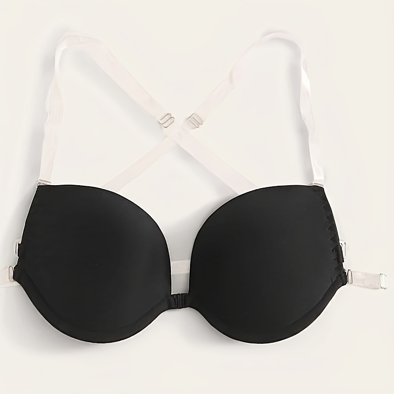 Backless Bra With Push Up - Temu Canada