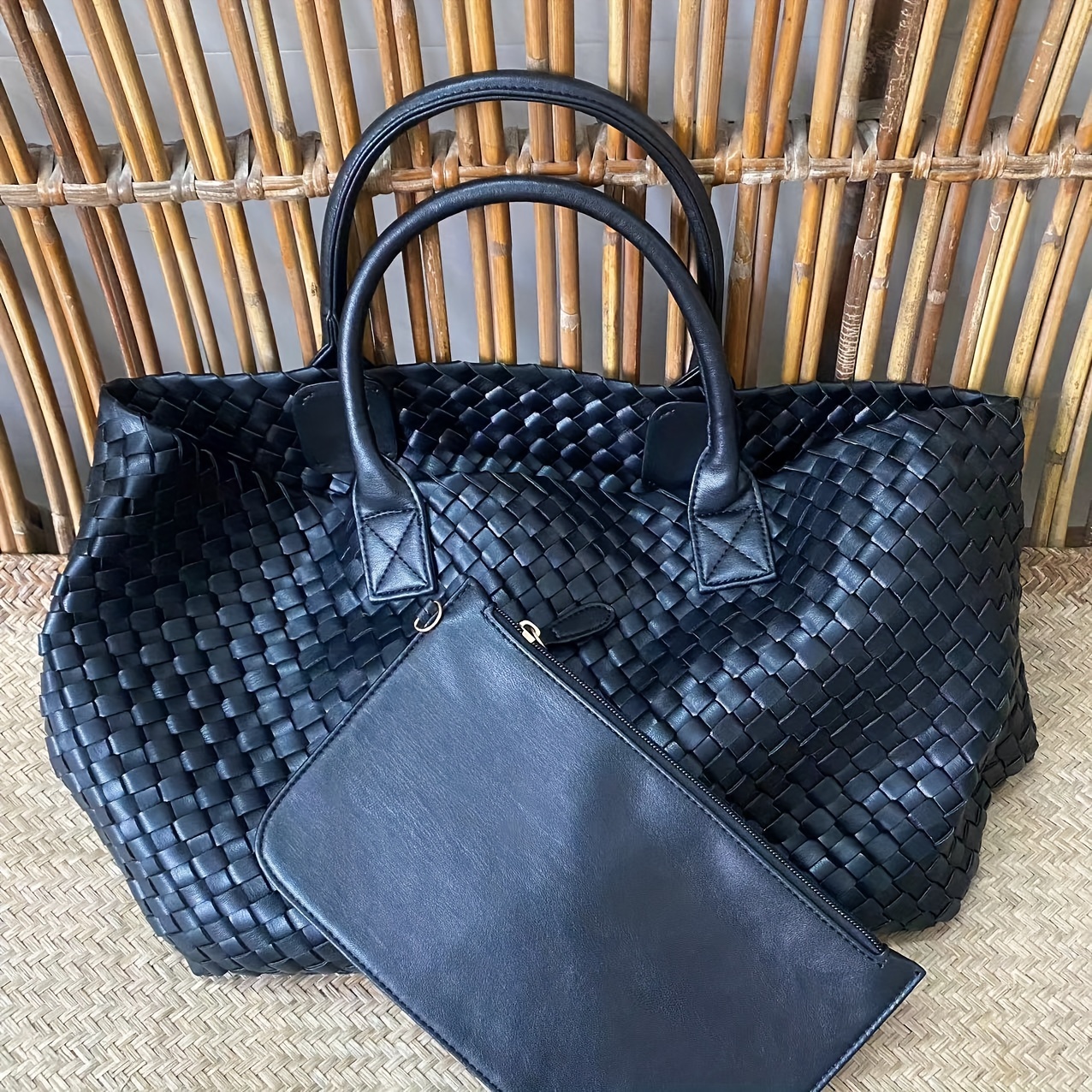 Jual Goyard black brown women's bag mini Tote shopping bag basket