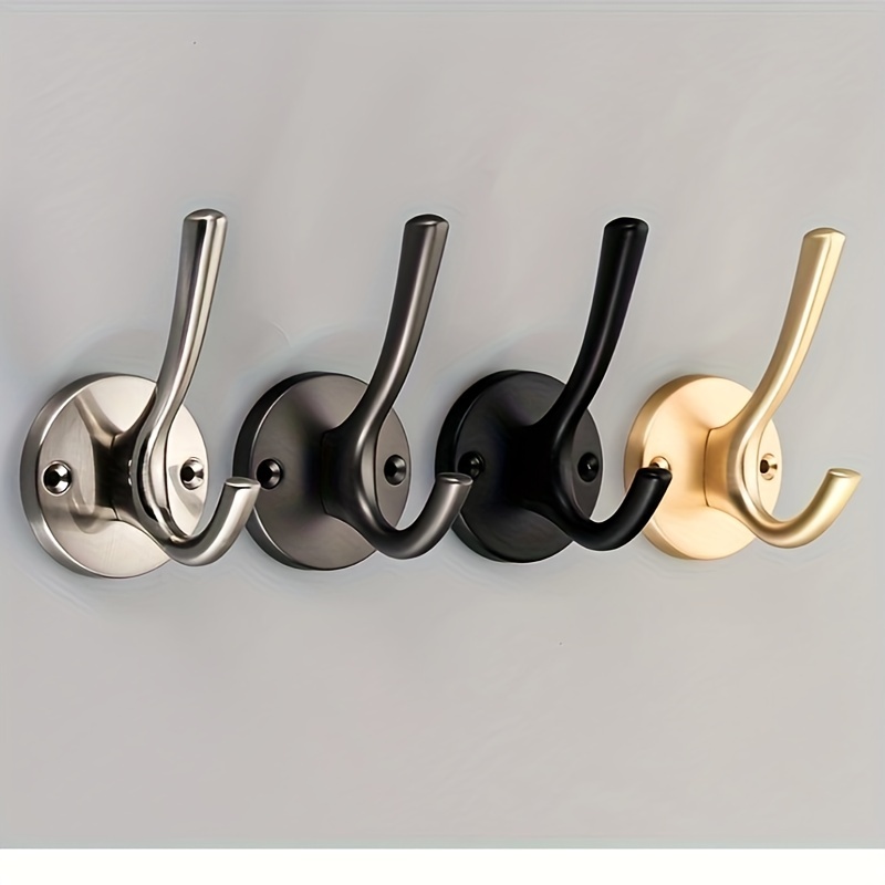 2pcs Ceiling Hook Single Hooks for Hanging Clothes Towel Bags Keys