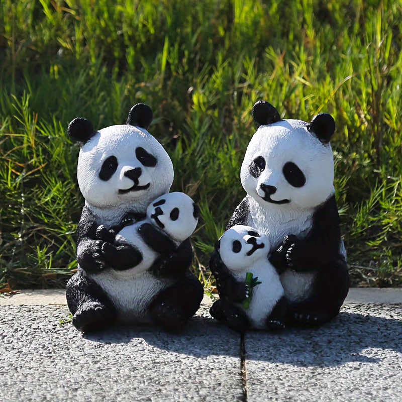 Kreative Schlafende Panda autodekoration Karbon bambus - Temu Germany