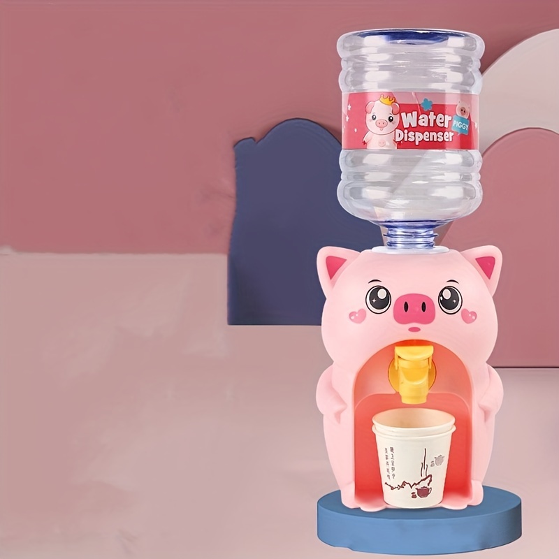 Cute Cartoon Pig Mini Water Dispenser Perfect Gift For Kids - Temu