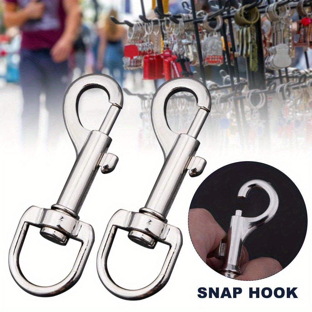 Large Spring Snap Hook Carabiner 304 Stainless Steel Snap - Temu Canada