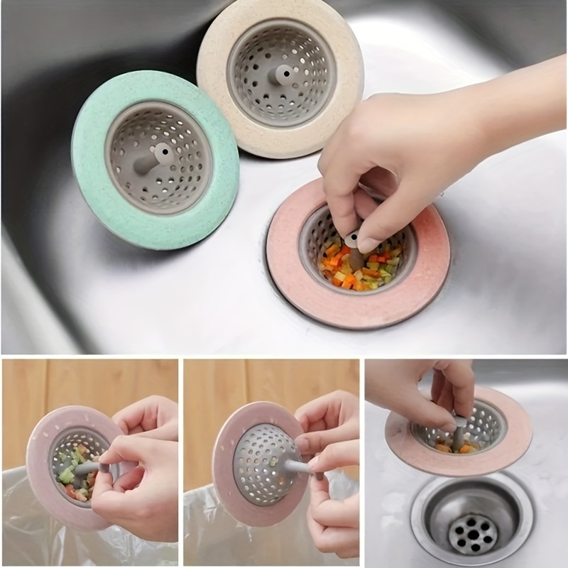 6 pezzi lavello tappo sostituzione lavabo bagno rifiuti Click Clack molla  ottone spina per lavello cucina vasca da bagno tu