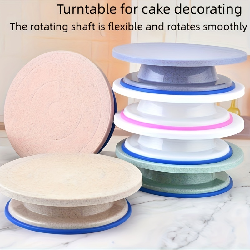 28cm 11'' Cake Decorating Tools Rotating Cake Stand Sugar Craft Turntable  Platform Cupcake Swivel Plate Revolving Baking Tools - AliExpress