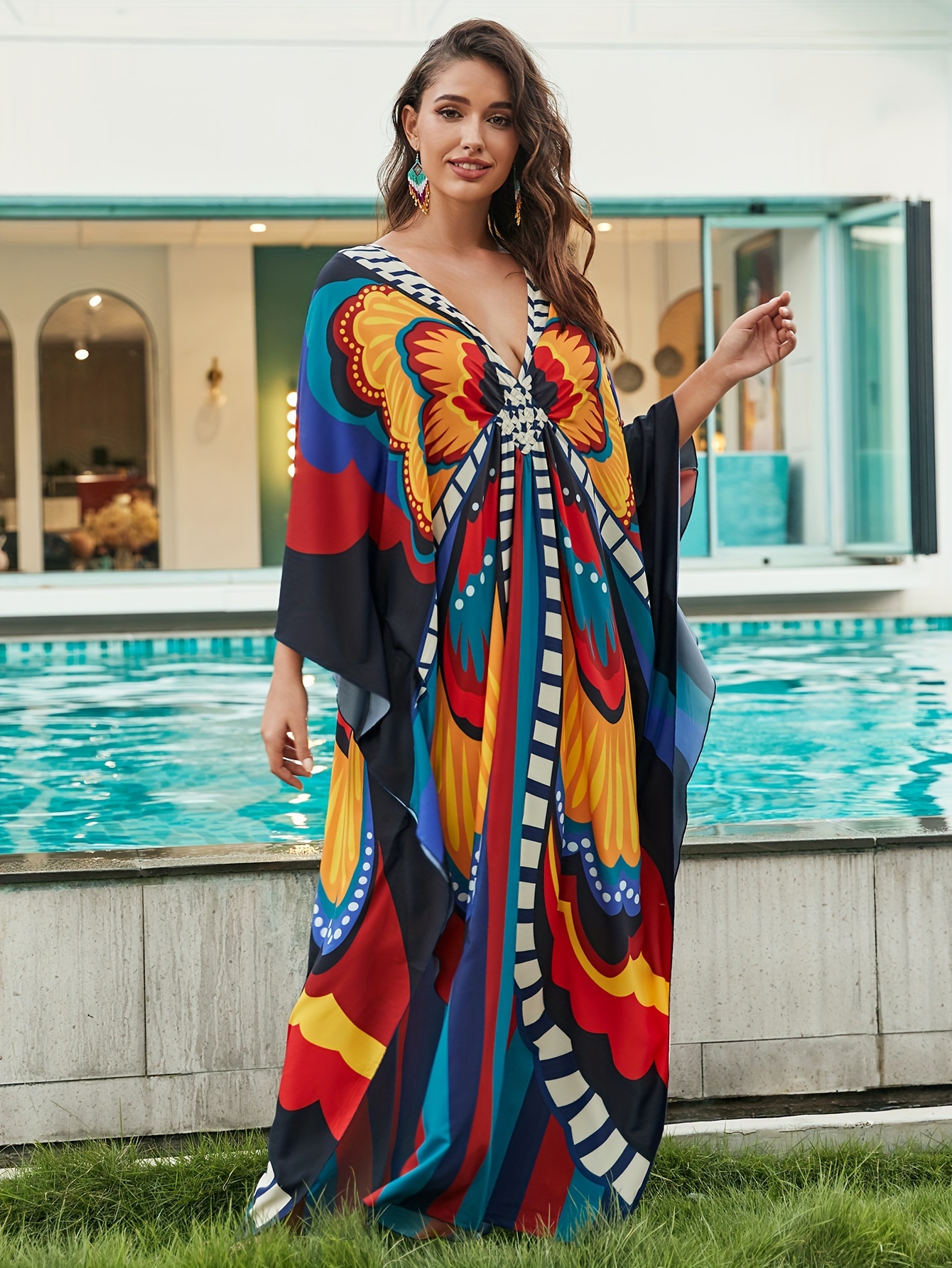 Kaftan - Temu Canada