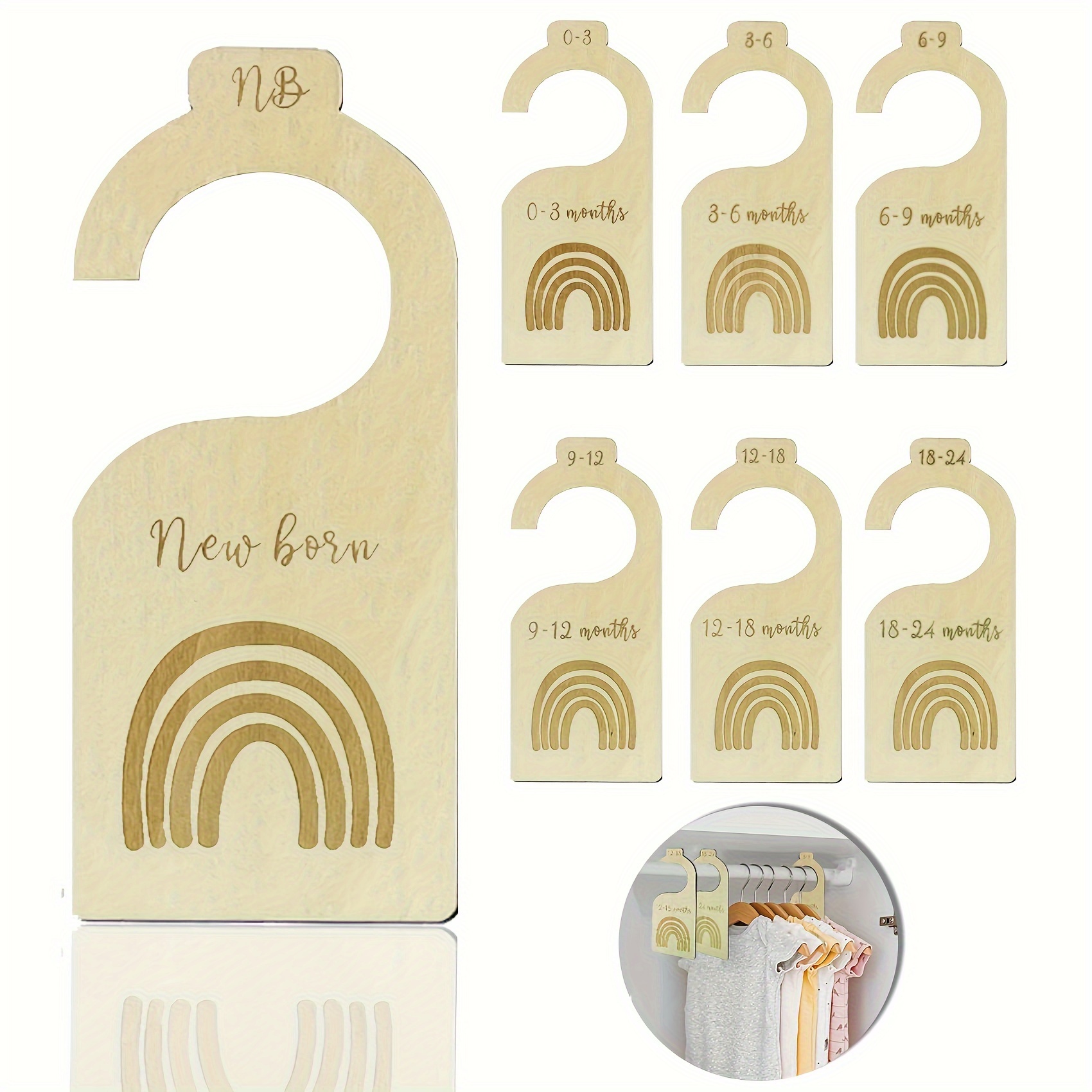 Baby Closet Divider Baby Clothes Organizer Baby Decoration - Temu