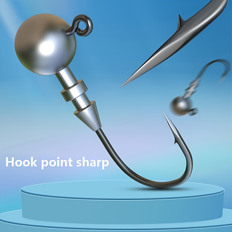 Double Barbed Fishing Hooks - Temu