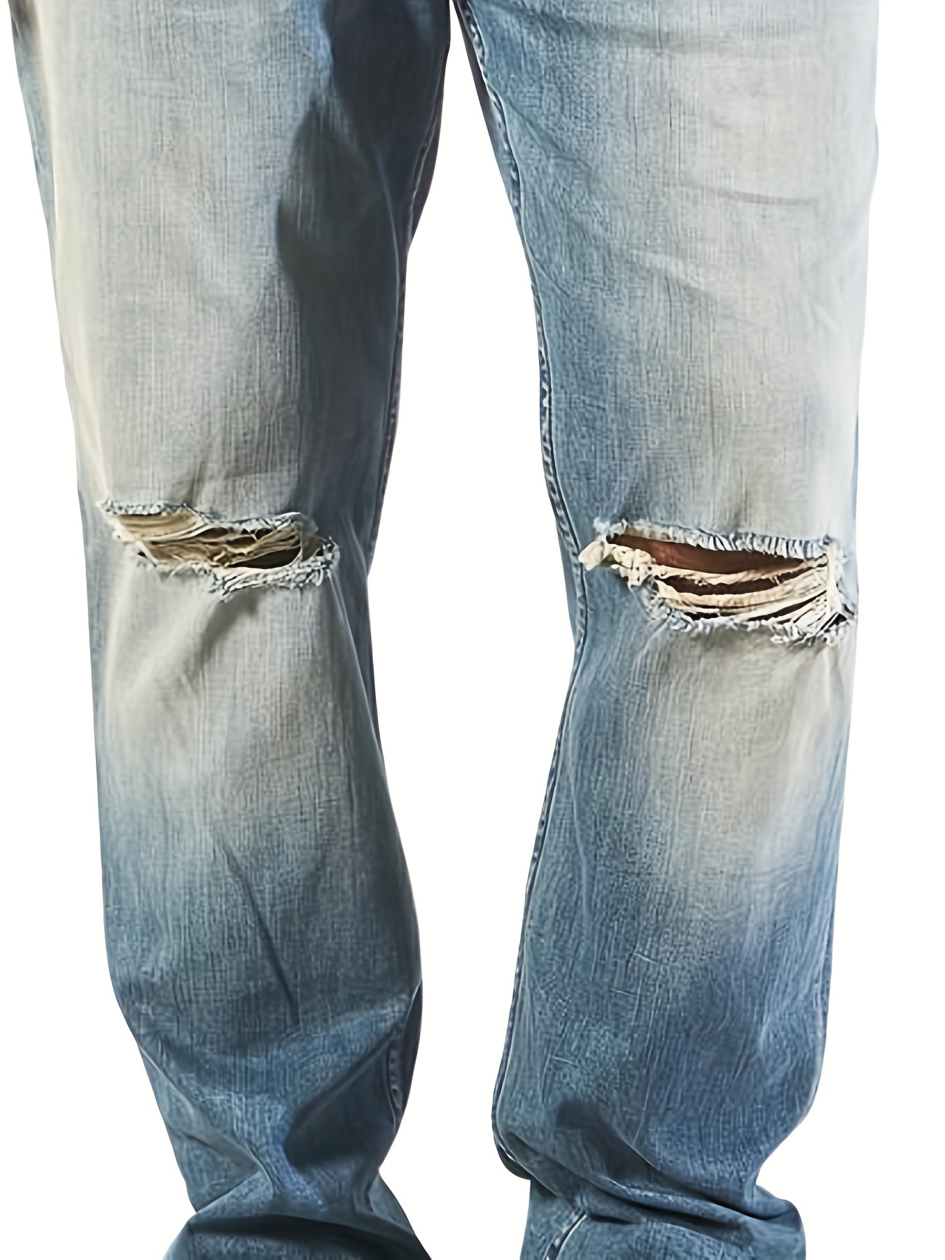 Big ripped 2024 jeans mens