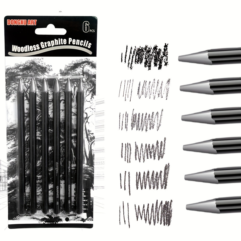 27pcs Deli Sketch Painting Carbon Pencils Set Student Art Supplies Drawing  Tool