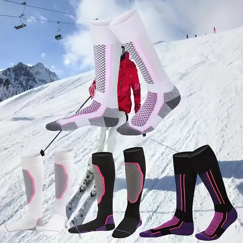 Chaussettes De Ski Femme - Retours Gratuits Dans Les 90 Jours - Temu France