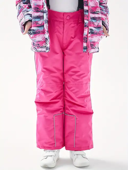 Women's Ski Bibs Waterproof Insulated Snowboard Pants - Temu
