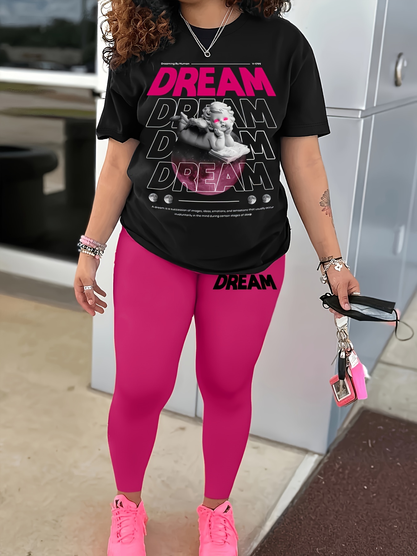 Deer to Dream - Women's Plus Size Leggings