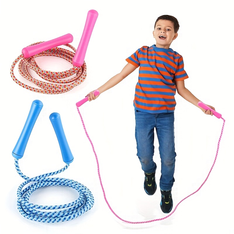 Cuerda de saltar segmentada de plástico para adolescentes, niños y adultos,  para mantenerse en forma, entrenamiento, entrenamiento y pérdida de peso